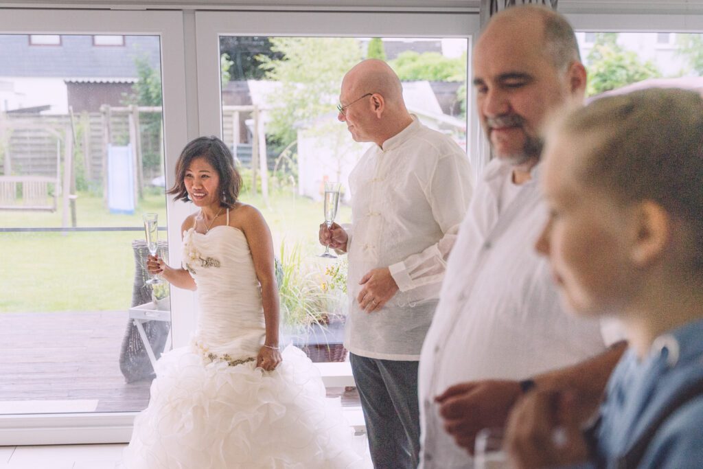 Ma Ann und Markus – Standesamtliche Hochzeit in Ribe, Dänemark - Bild Nr 3411