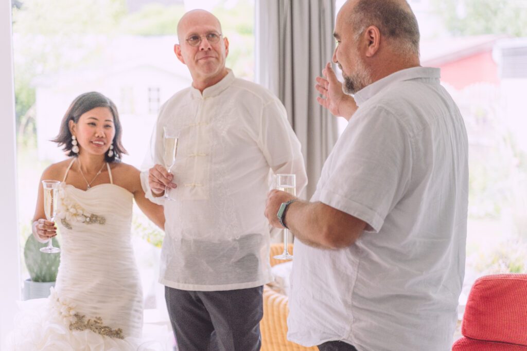 Ma Ann und Markus – Standesamtliche Hochzeit in Ribe, Dänemark - Bild Nr 3413