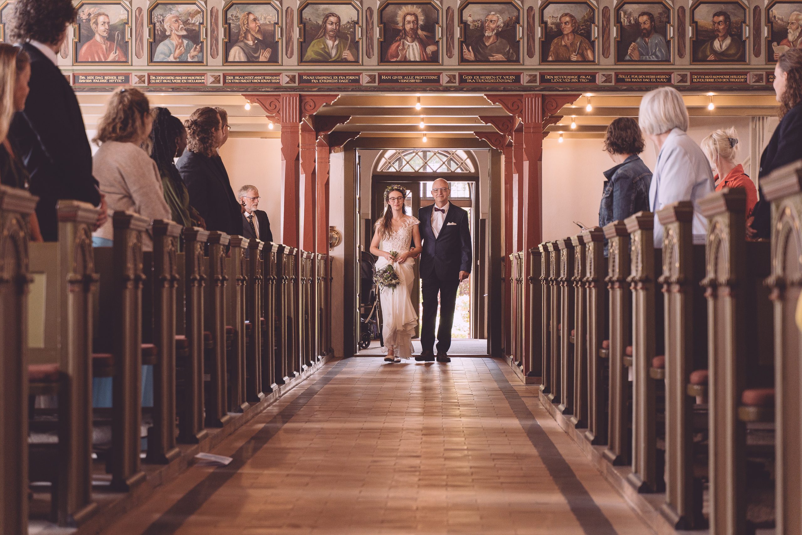 Karen & John – Kirchliche Hochzeit in Kolding, Dänemark