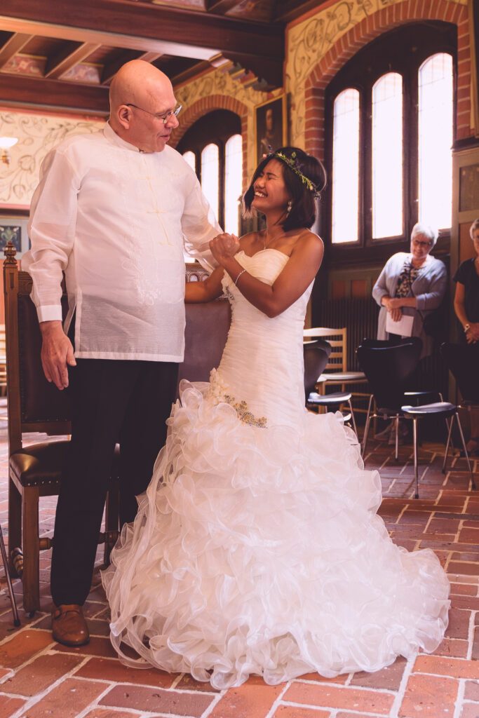 Ma Ann und Markus – Standesamtliche Hochzeit in Ribe, Dänemark - Bild Nr 3388