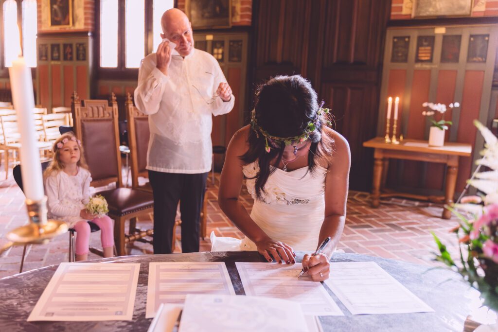 Ma Ann und Markus – Standesamtliche Hochzeit in Ribe, Dänemark - Bild Nr 3390