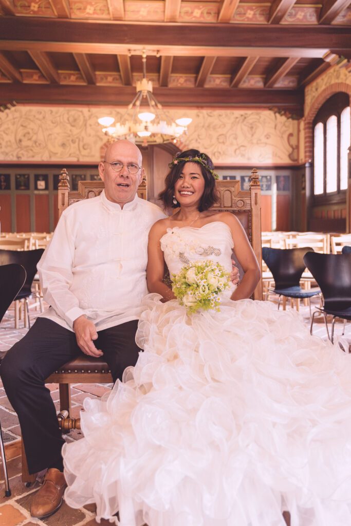 Ma Ann und Markus – Standesamtliche Hochzeit in Ribe, Dänemark - Bild Nr 3391