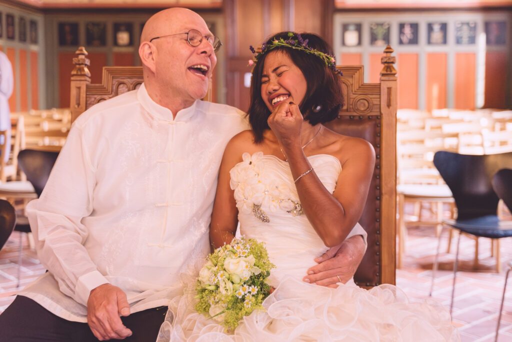 Ma Ann und Markus – Standesamtliche Hochzeit in Ribe, Dänemark - Bild Nr 3393