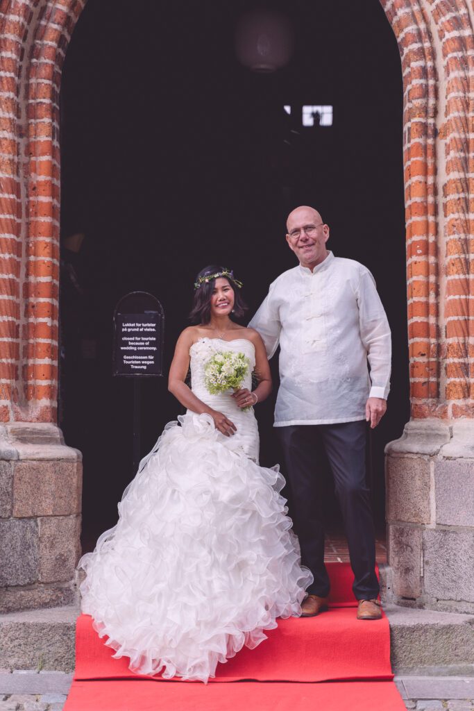 Ma Ann und Markus – Standesamtliche Hochzeit in Ribe, Dänemark - Bild Nr 3396